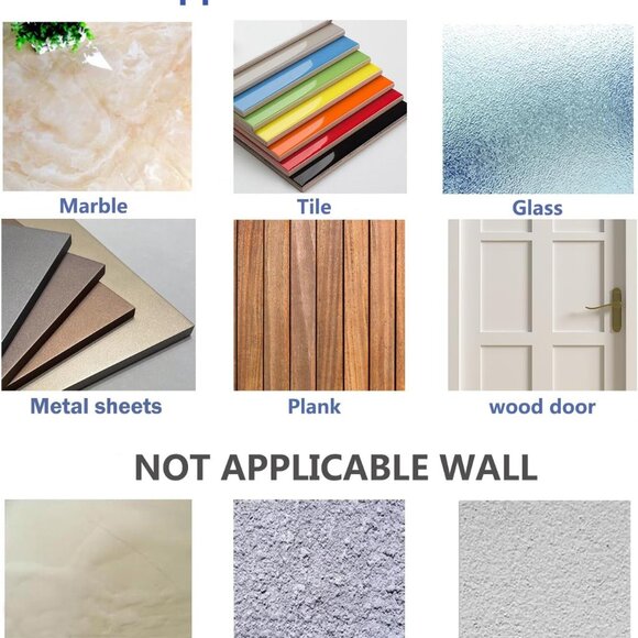 Adhesive Hooks for Hanging Heavy Duty Wall Hooks Self Adhesive Towel Coat Hooks - Picture 4 of 7